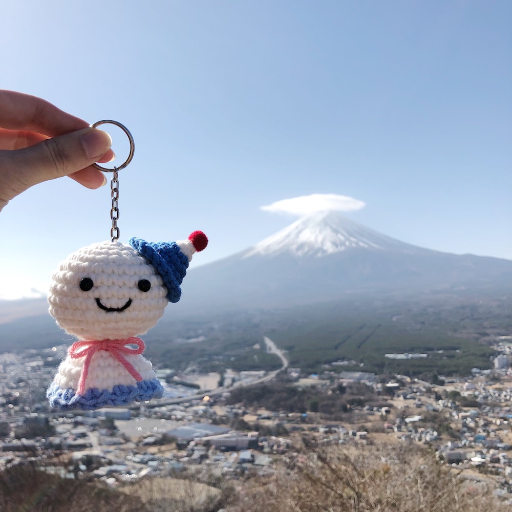 0785i 富士山晴天娃娃